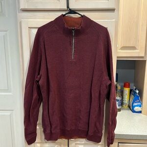 Tommy Bahama sweater pullover xl euc excellent used condition cranberry/maroon